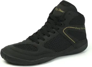 Mens Boxers Trainers, High Top Wrestling Sneakers Fashion Bodybuilding Sports Shoes Breathable Lightweight Fitness Footwear