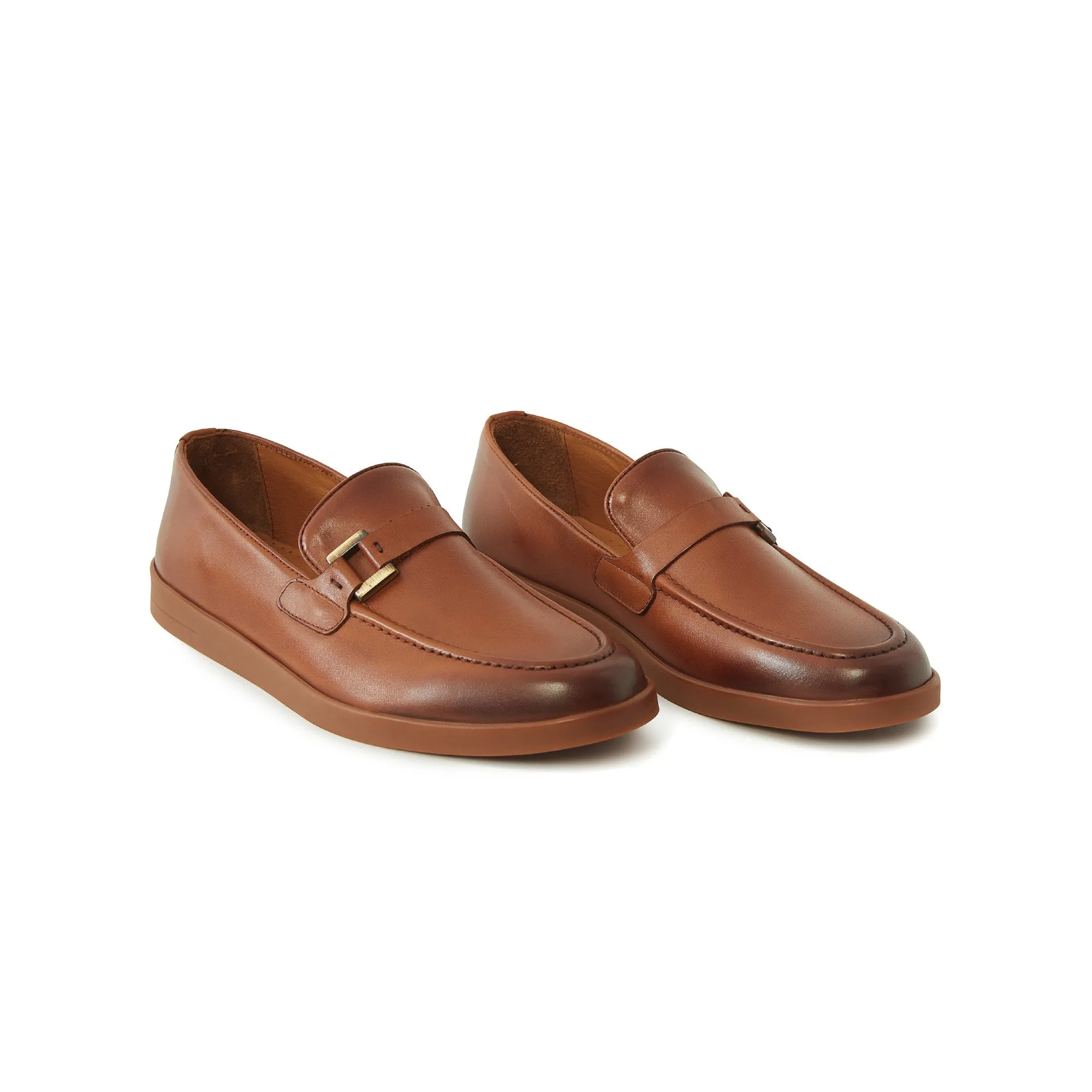 Men's Calf Leather Handmade Loafer M7010