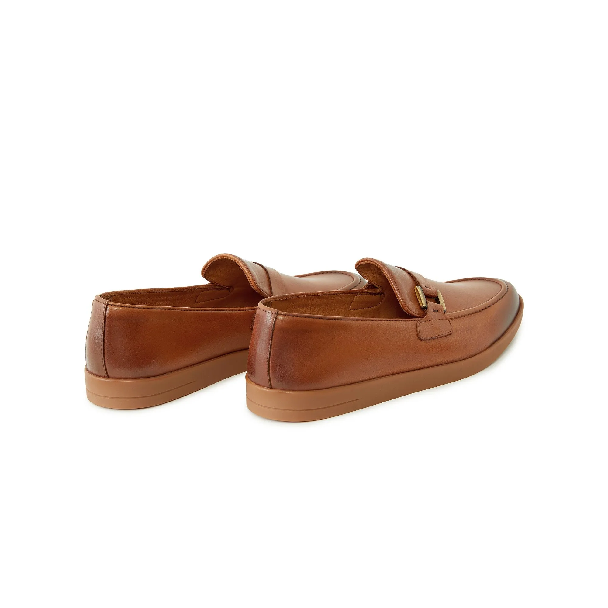 Men's Calf Leather Handmade Loafer M7010