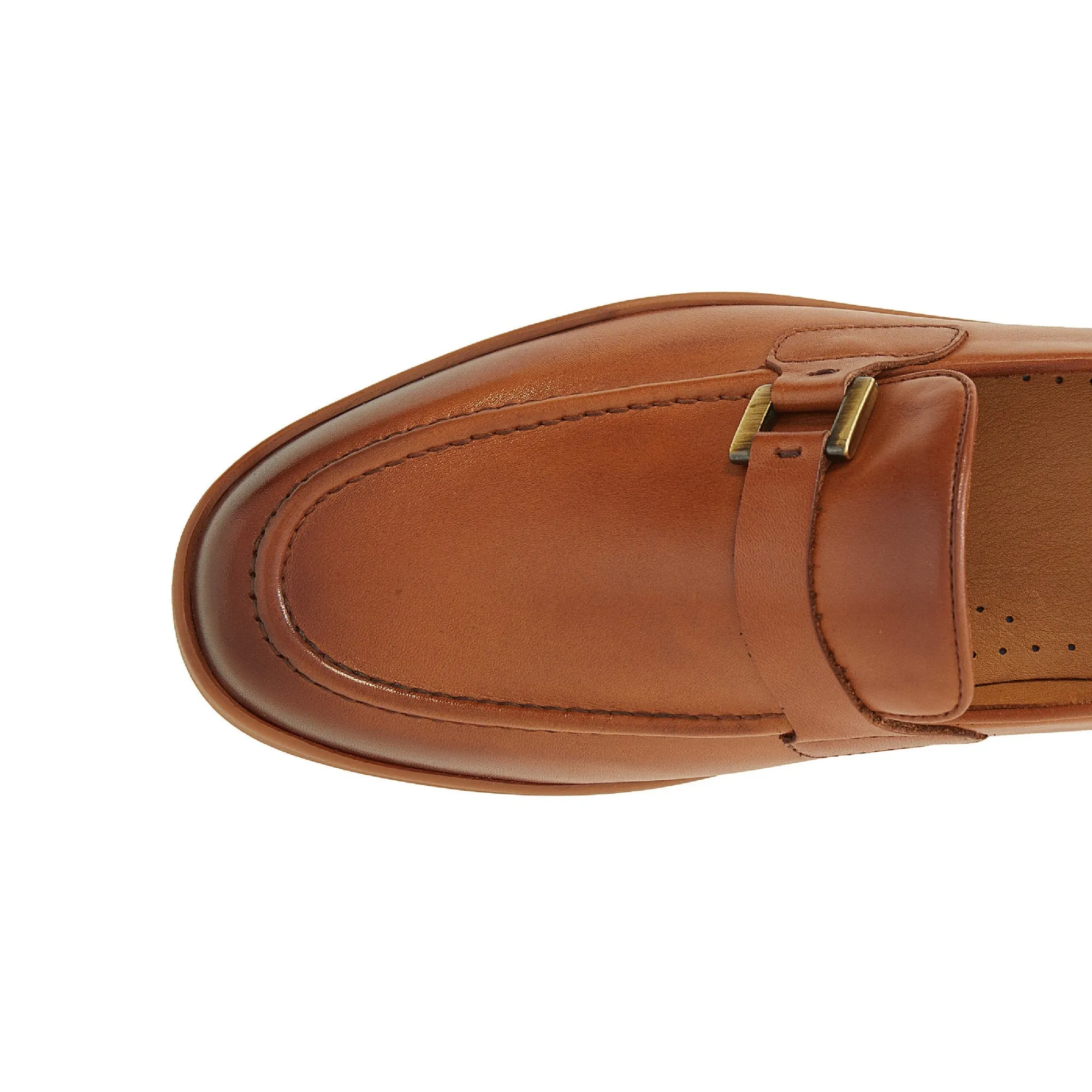 Men's Calf Leather Handmade Loafer M7010