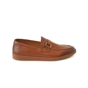 Men's Calf Leather Handmade Loafer M7010