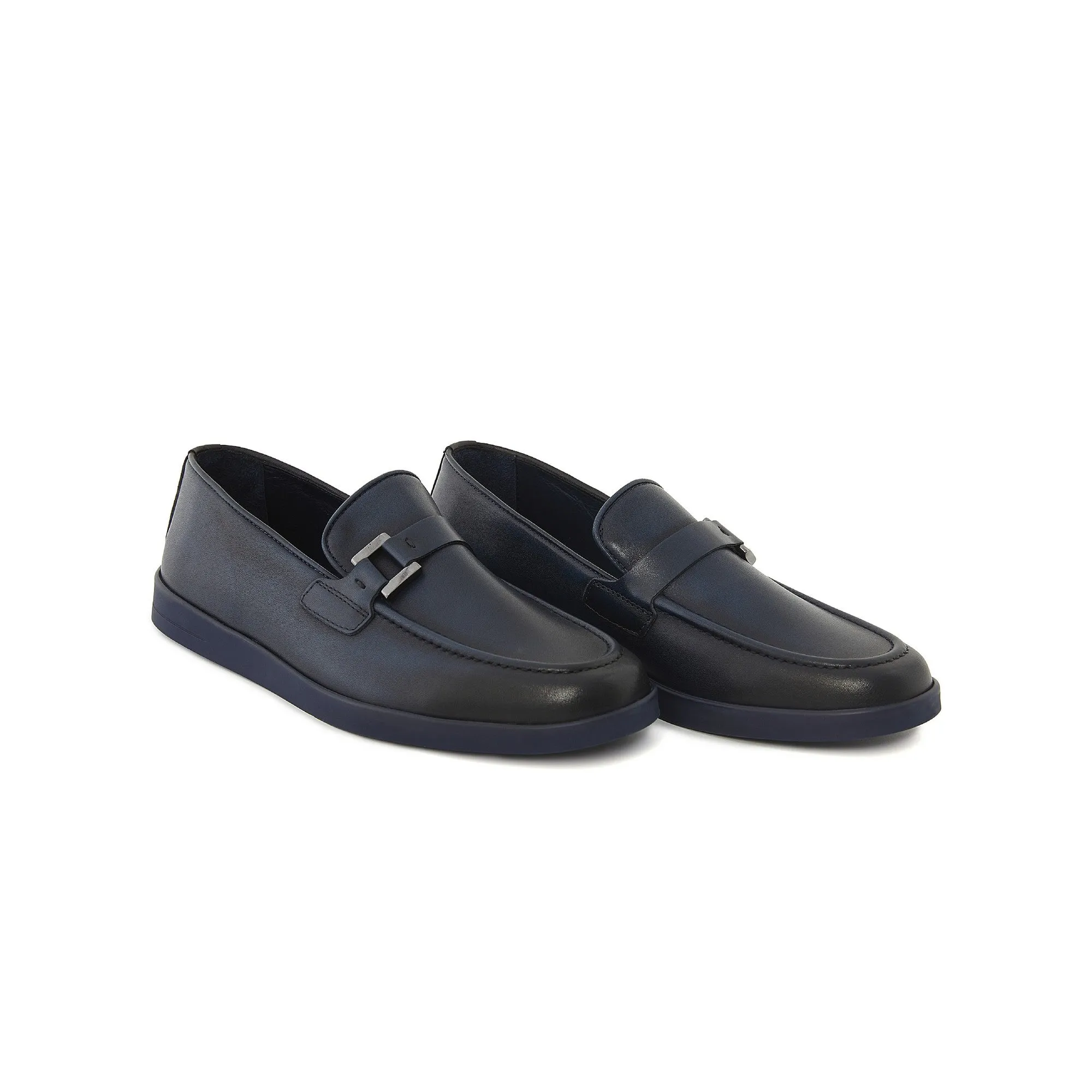 Men's Calf Leather Handmade Loafer M7010