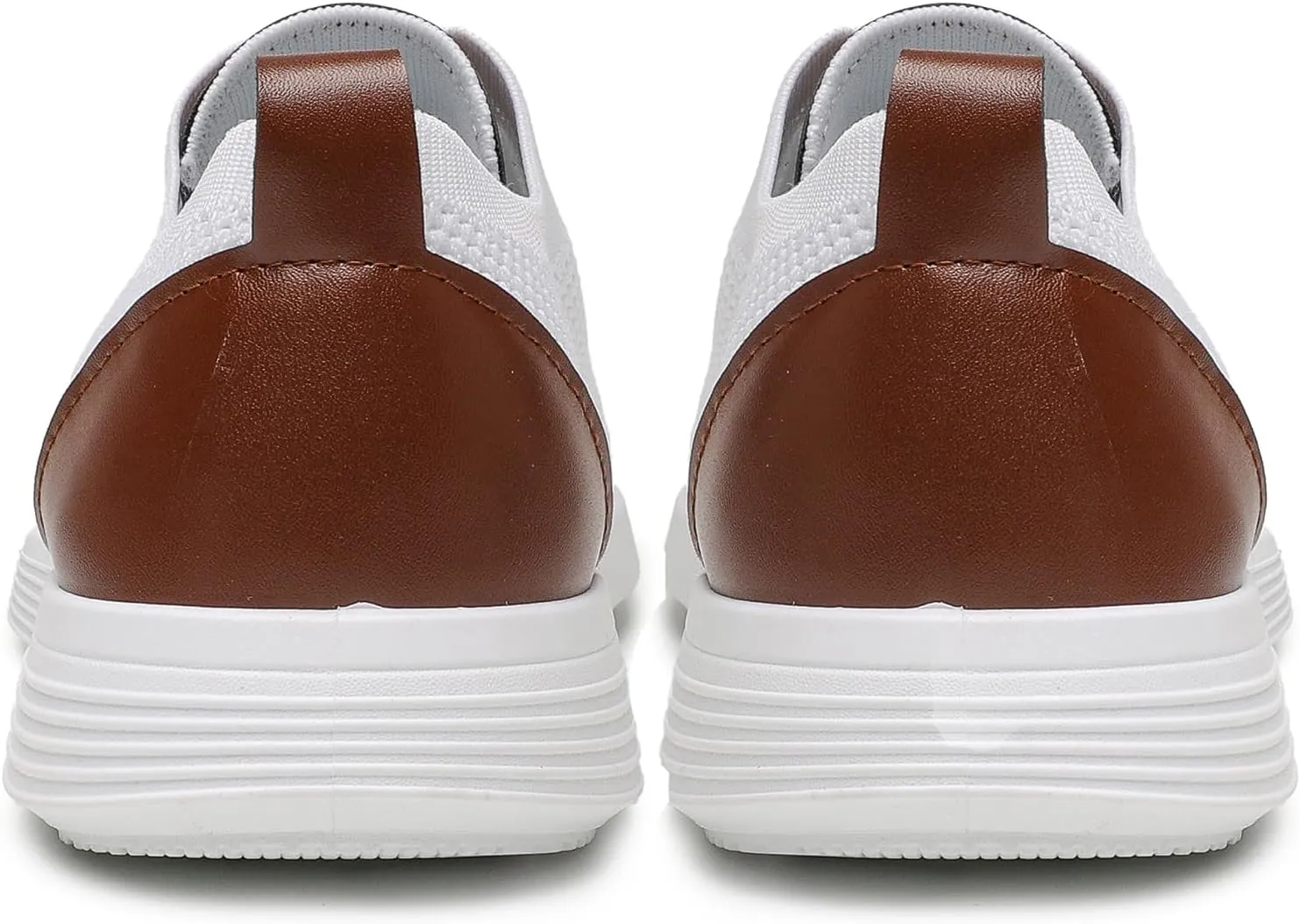 Mens Casual Oxfords Shoes Knit Men's Fashion Dress Sneakers Lightweight Breathable Business Walking Shoes Comfortable Tennis