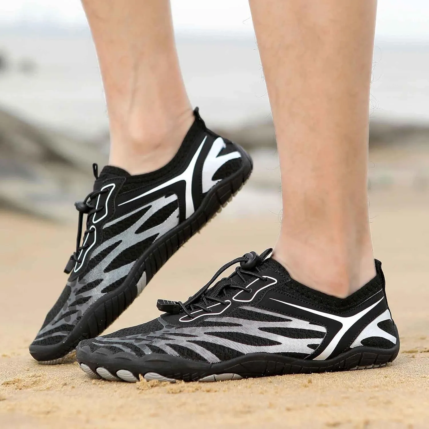 Men's Casual Sneakers Walking Running Hiking Slip On Low Top Lightweight Breathable Work Sneaker Boots for Men