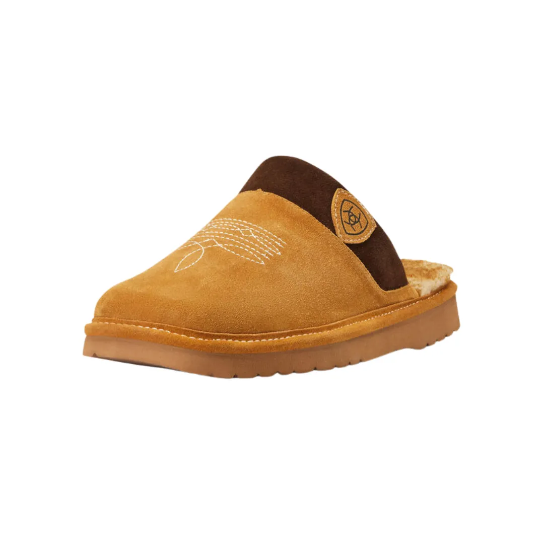 Men's Chestnut w/ Chocolate Silversmith Square Toe Slipper AR2842-200-PP