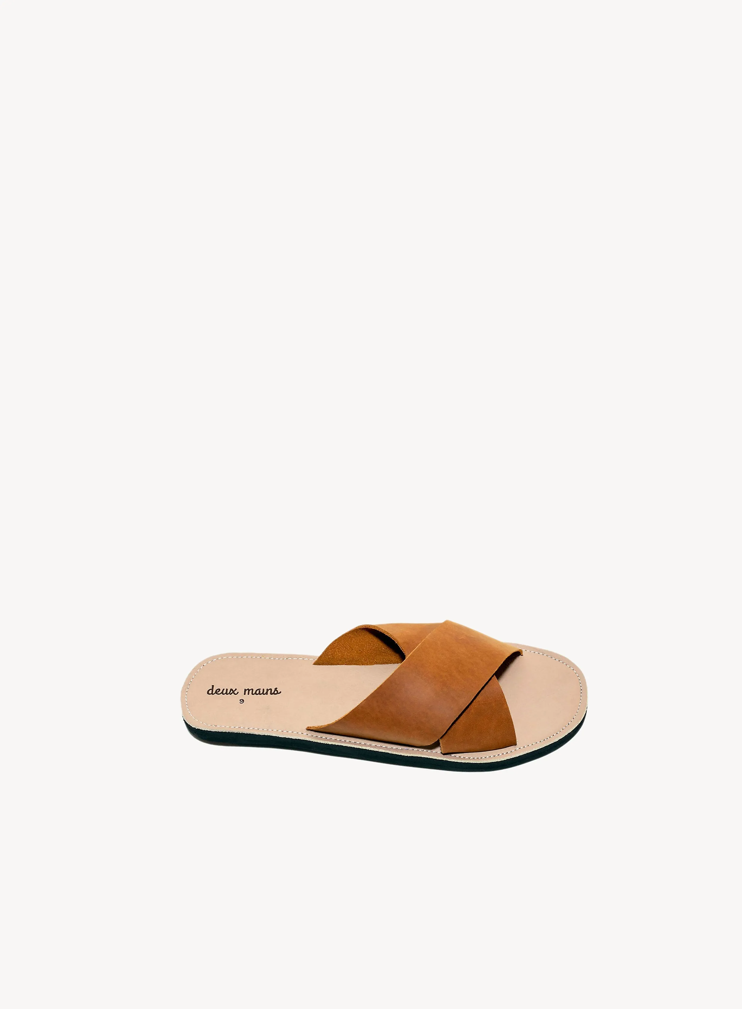 Men's Criss Cross Leather Sandal