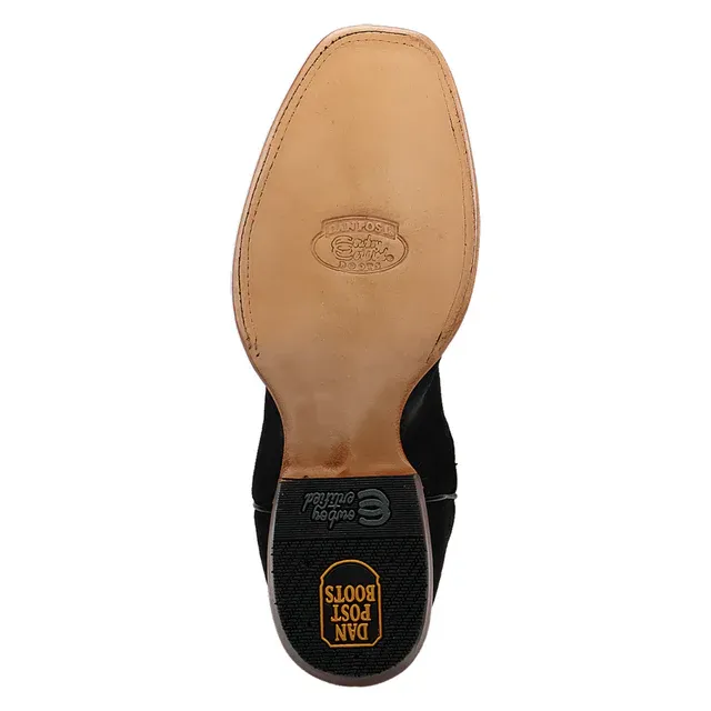 MENS DAN POST BLACK WESTERN BOOT DP5024