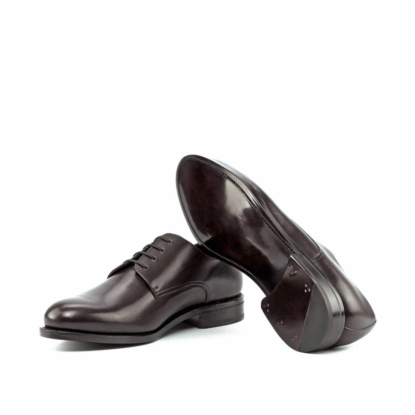 Men's Derby Leather Shoes Wide Plus Size 5985