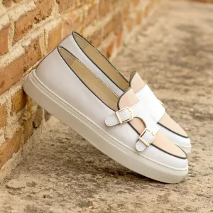 Men's Double Monk Sneakers Wide Plus Size 5872