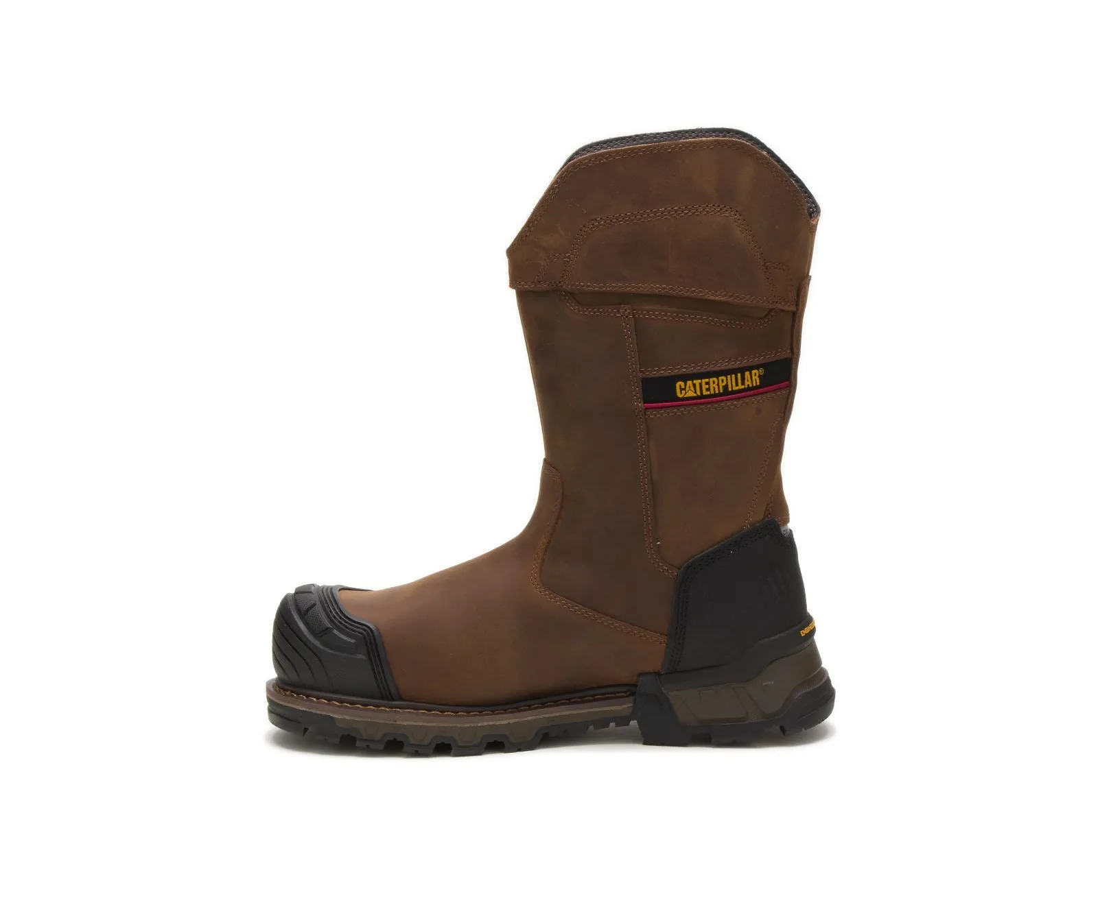 Men's Excavator XL Pull On Waterproof Composite Toe Work Boot | Caterpillar | P90999