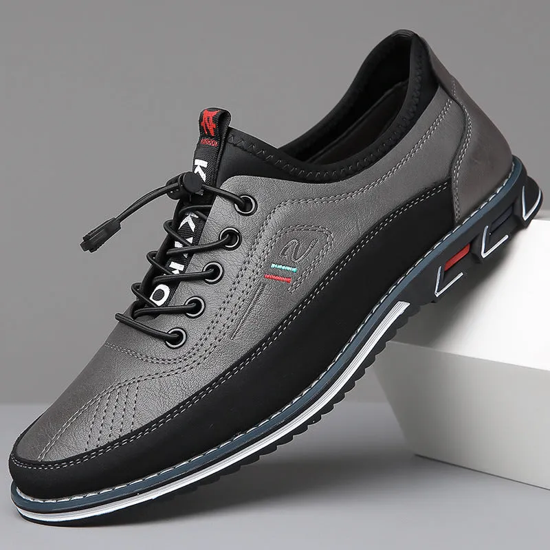 Men's Fashion Orthotic Easy On/Off Walking Business Shoes