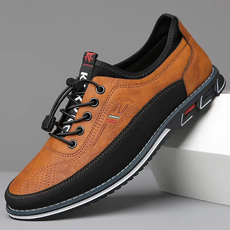 Men's Fashion Orthotic Easy On/Off Walking Business Shoes
