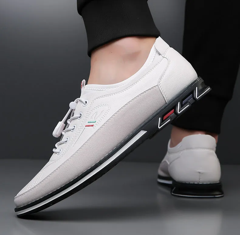 Men's Fashion Orthotic Easy On/Off Walking Business Shoes