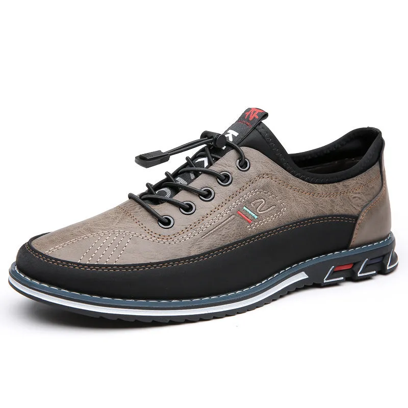 Men's Fashion Orthotic Easy On/Off Walking Business Shoes