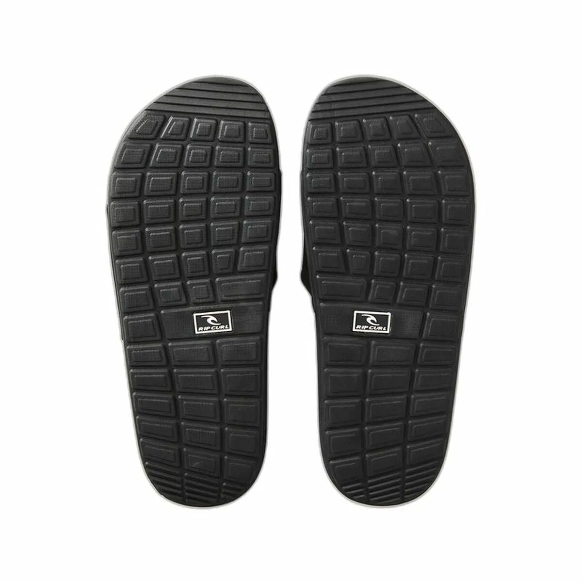 Men'S Flip Flops Rip Curl Side Slide Open Toe Black