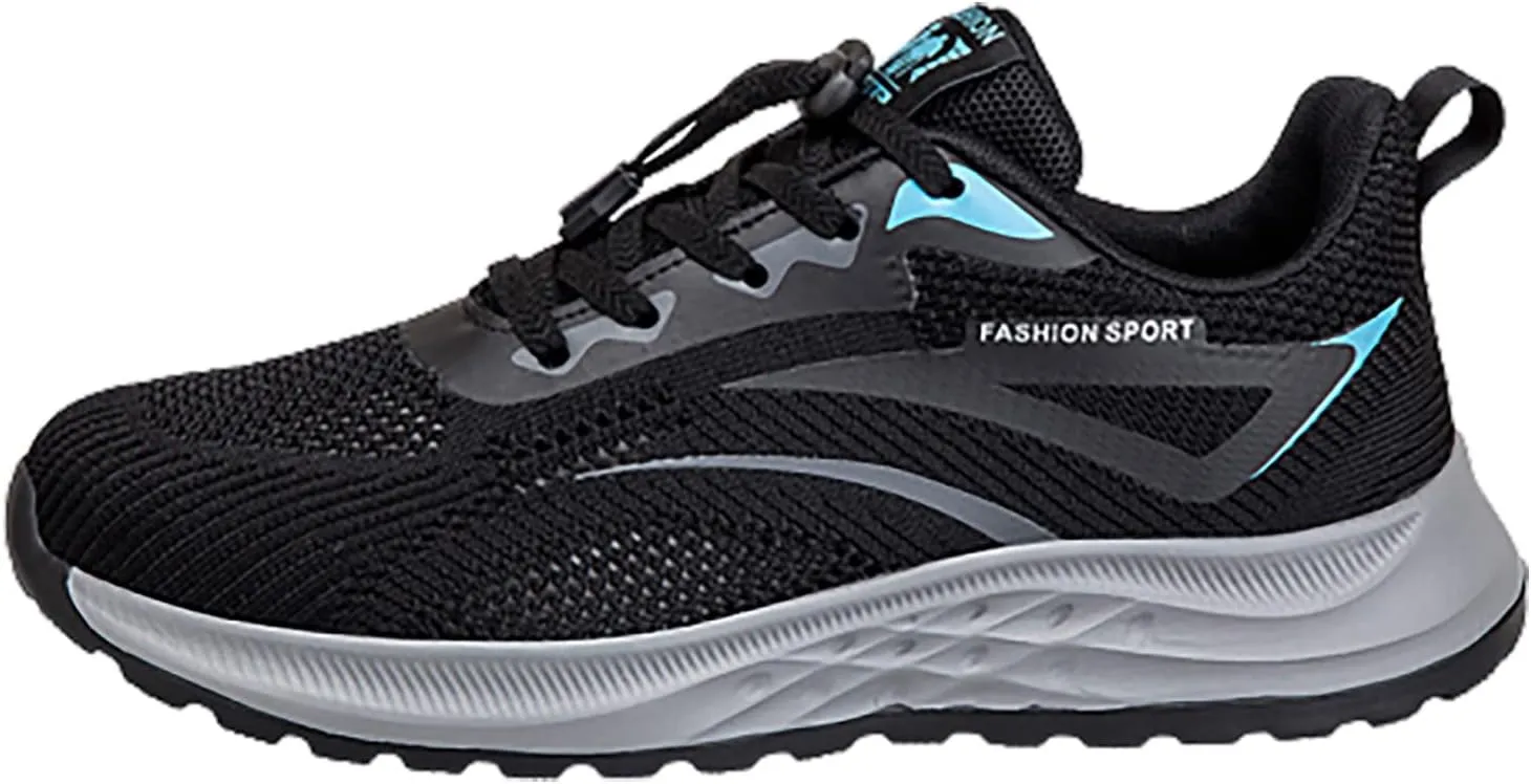 Men's Lightweight Cushion Sneakers Comfortable Breathable Stretch Canvas Slip On Sneaker Non Slip Walking Shoes