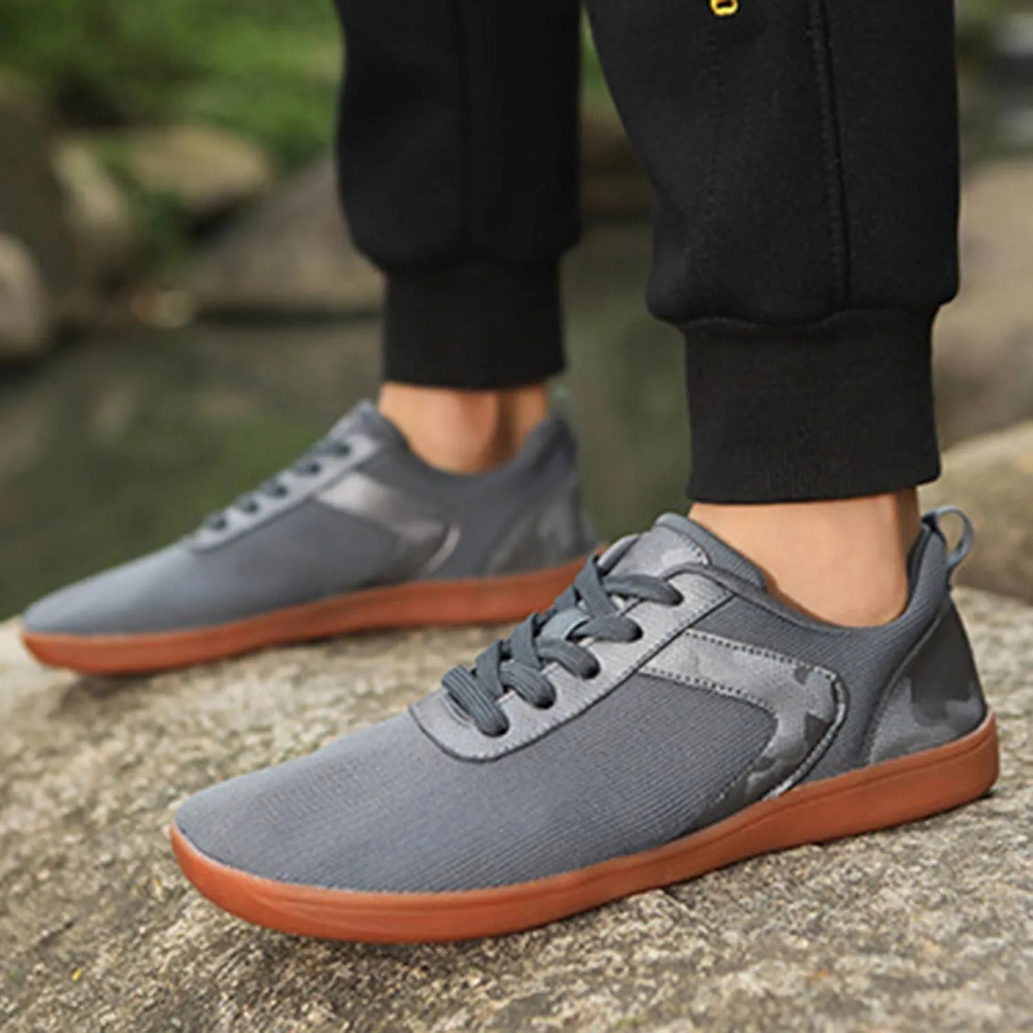 Mens Loafers & Slip-Ons Unisex Thin Soled Wide Last Casual Sneakers Light-Weight Walking Shoes Casual Shoes Men 11