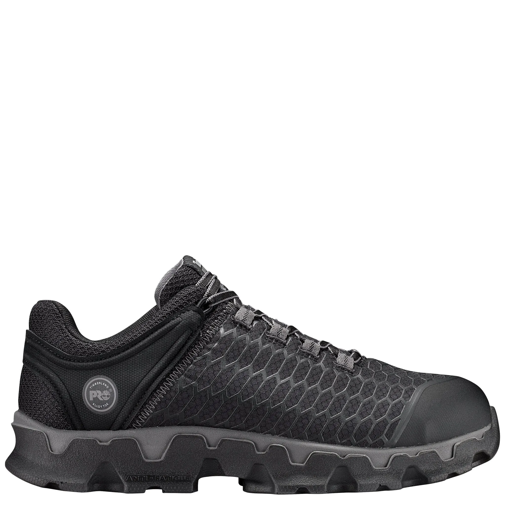 Men's Powertrain Sport Alloy Toe Work Sneaker - Black Ripstop