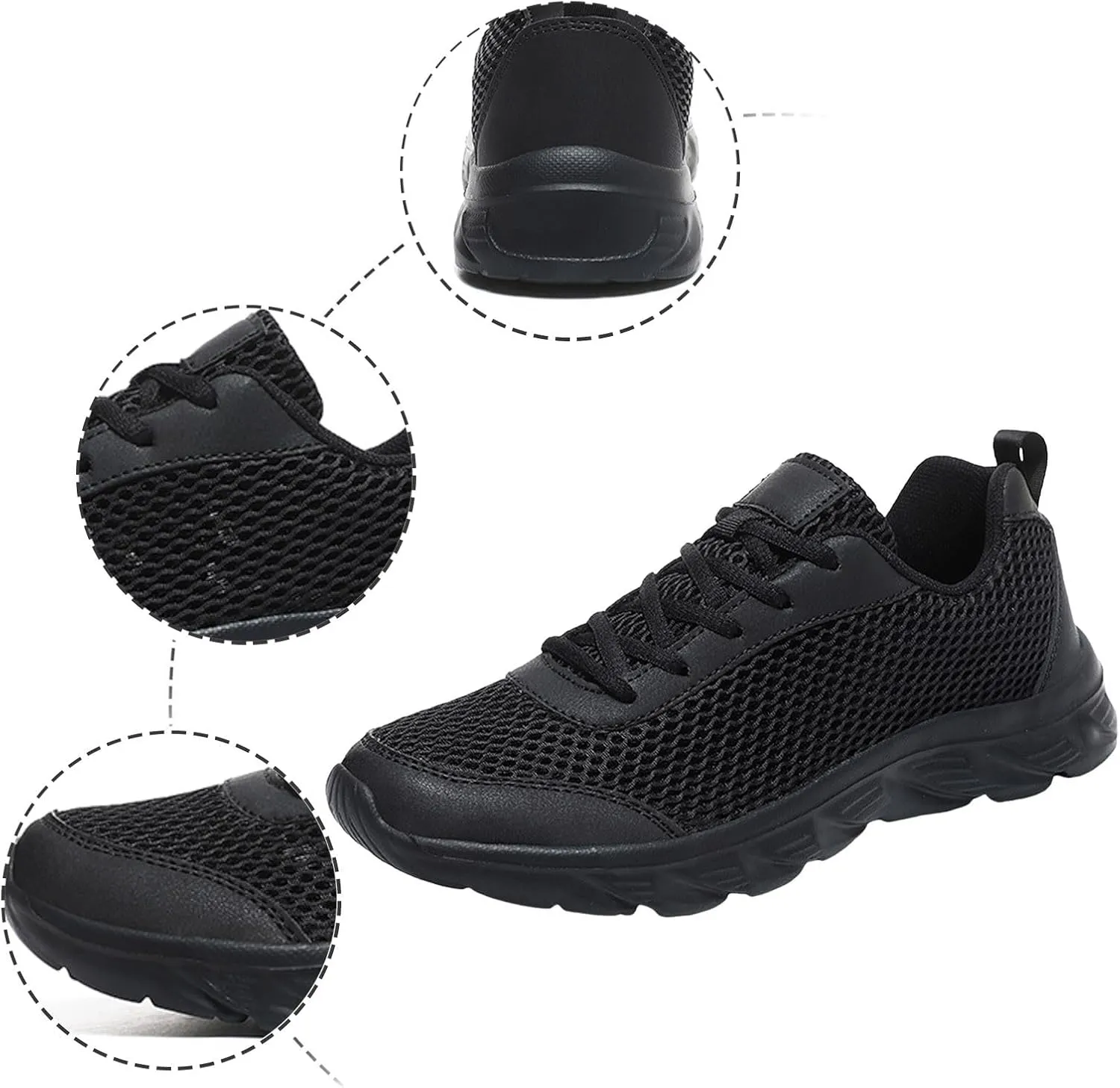 Mens Shoes Mens Dress Shoes Slip on Lightweight Breathable Fashion Sneakers Casual Dress Casual Tennis for Men Training Sneakers White for Men