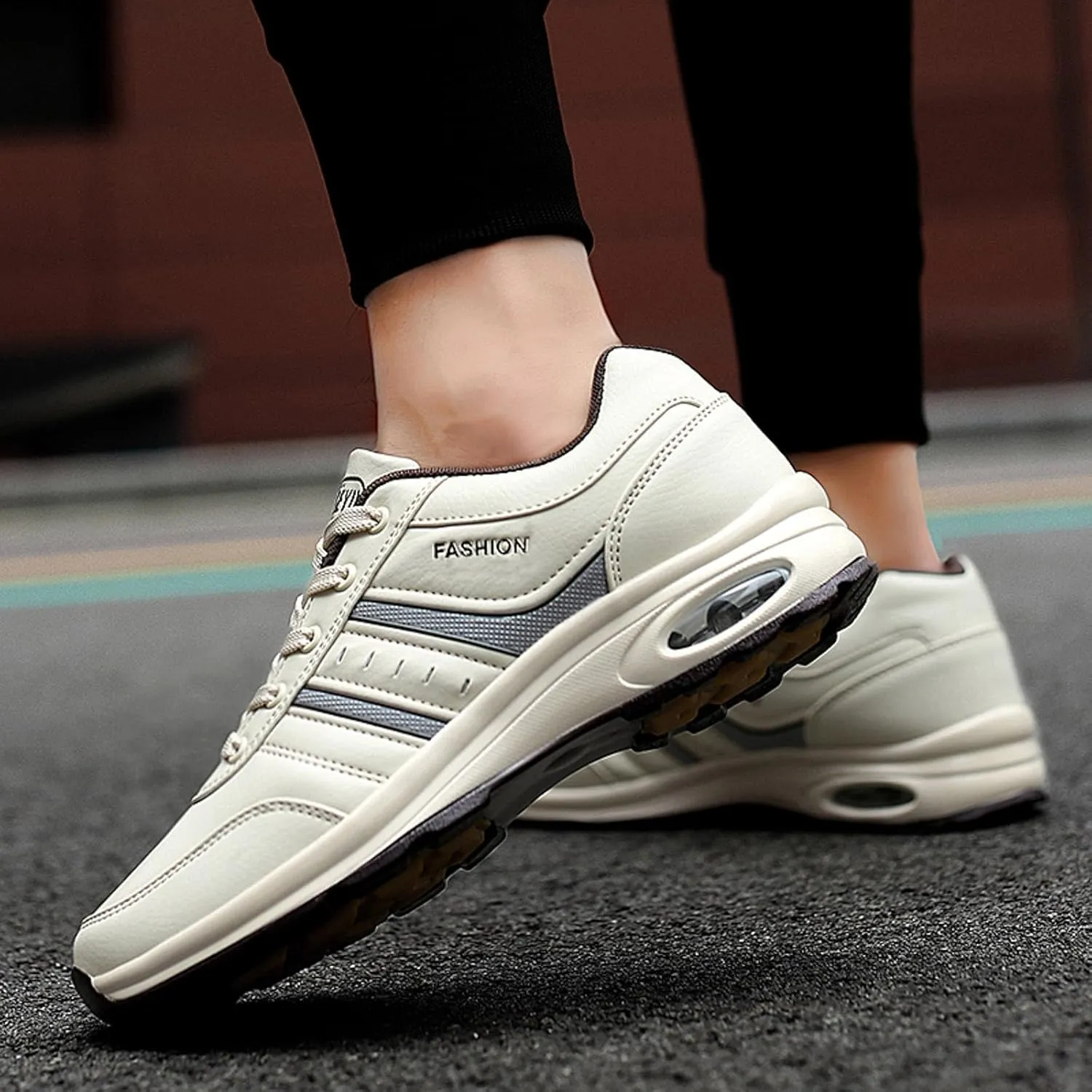 Men's Sneakers Men's Fashion Sneakers Walking Shoe for Men Slip on Shoe for Men Breathable Mesh Sneaker