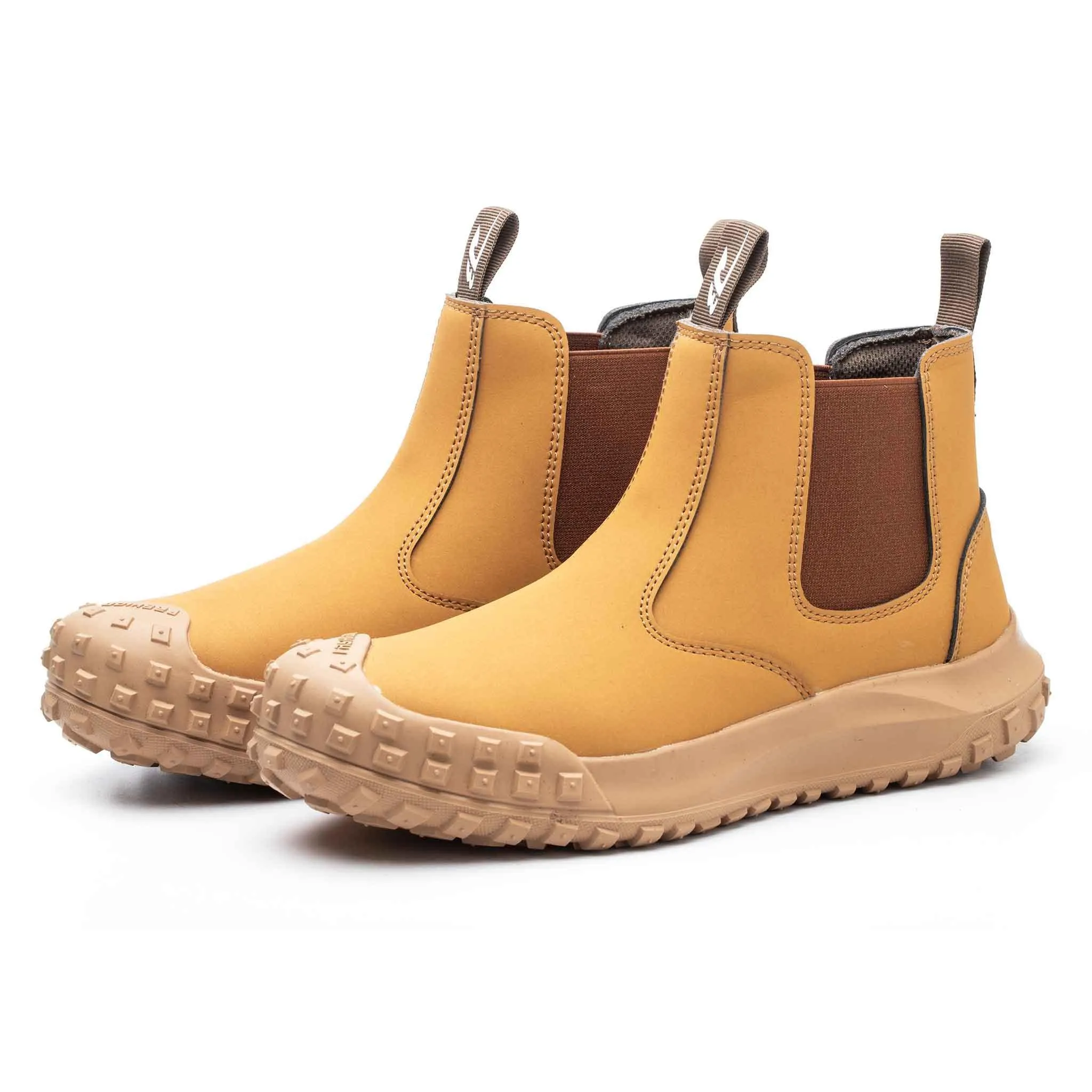 Men's Steel Toe Chelsea Boots - Slip Resistant | B206