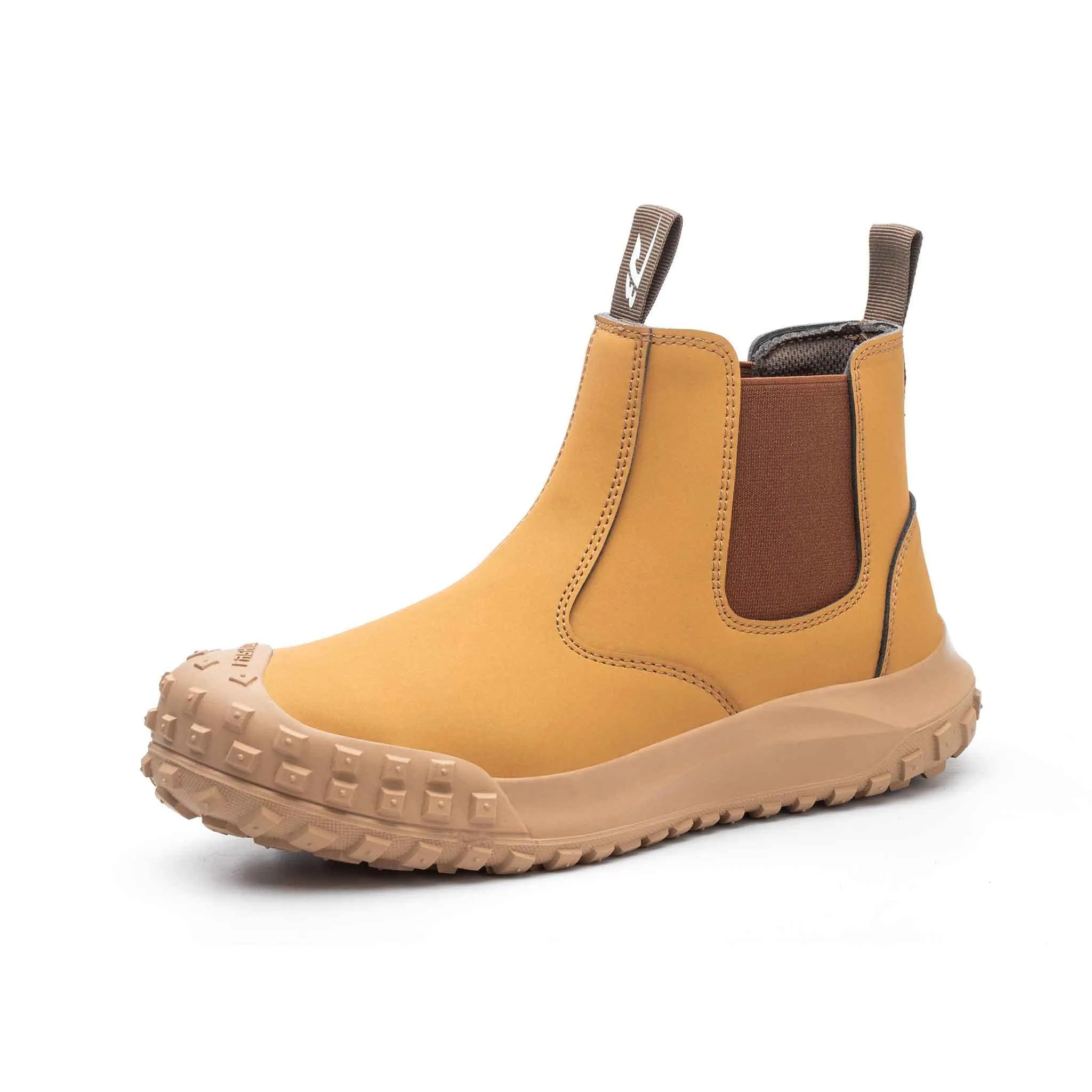 Men's Steel Toe Chelsea Boots - Slip Resistant | B206