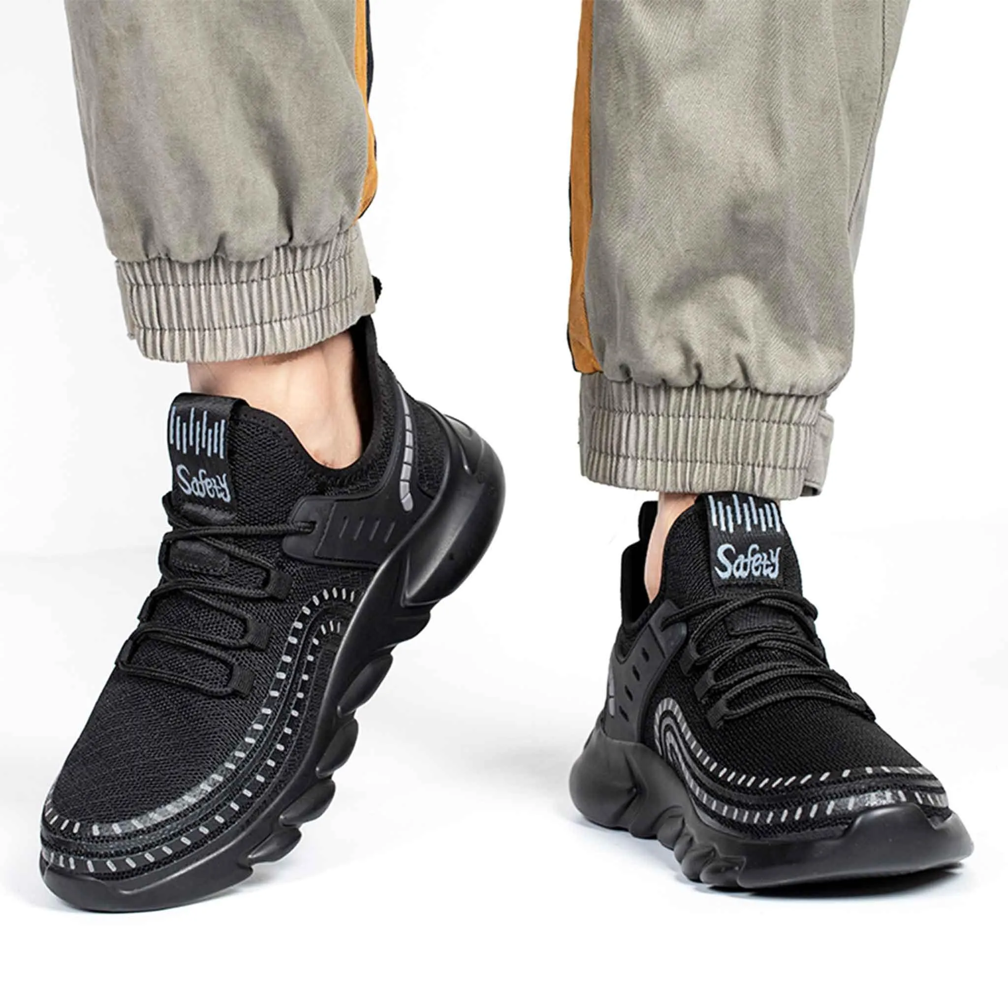 Men's Steel Toe Sneakers - Shock Absorbing | B154