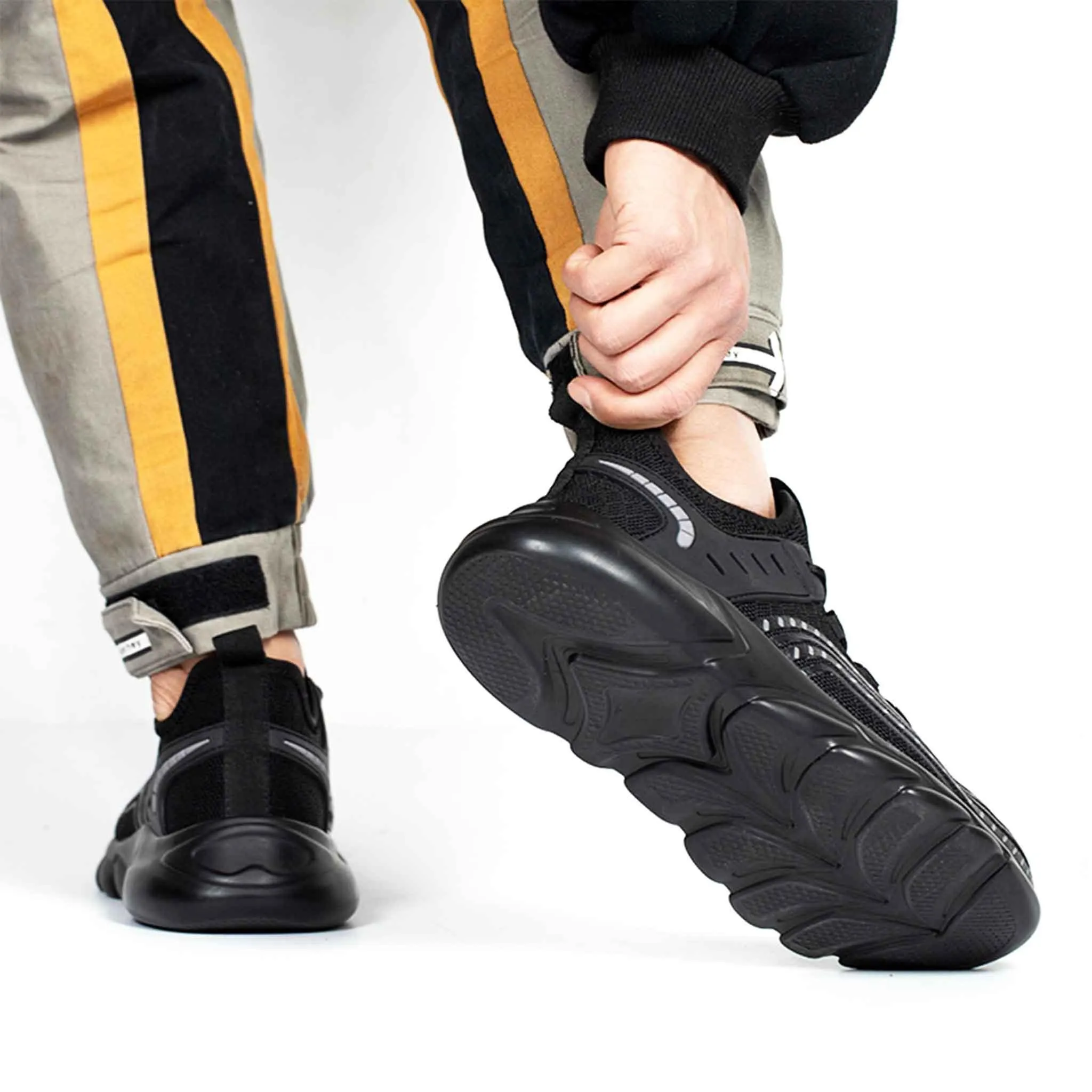 Men's Steel Toe Sneakers - Shock Absorbing | B154
