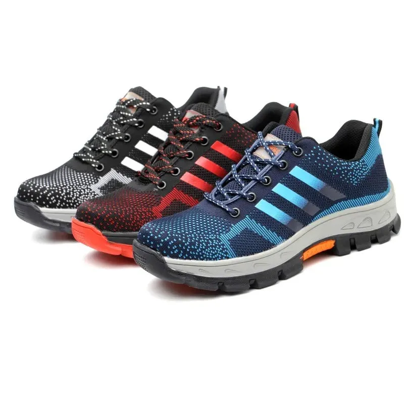 Men's steel toe work safety shoes, 3 colors, high quality