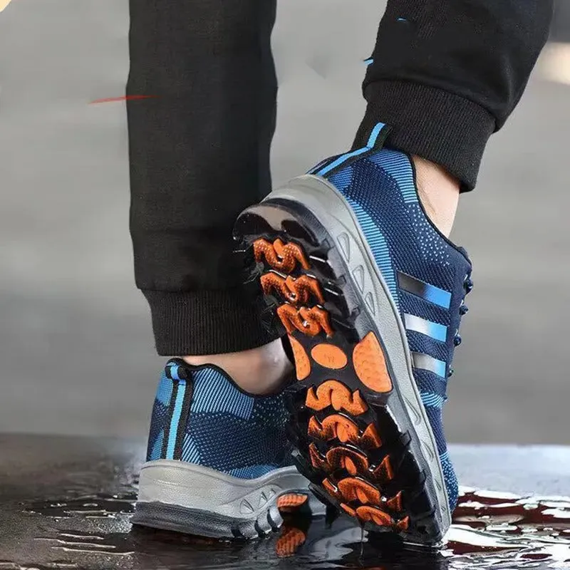 Men's steel toe work safety shoes, 3 colors, high quality