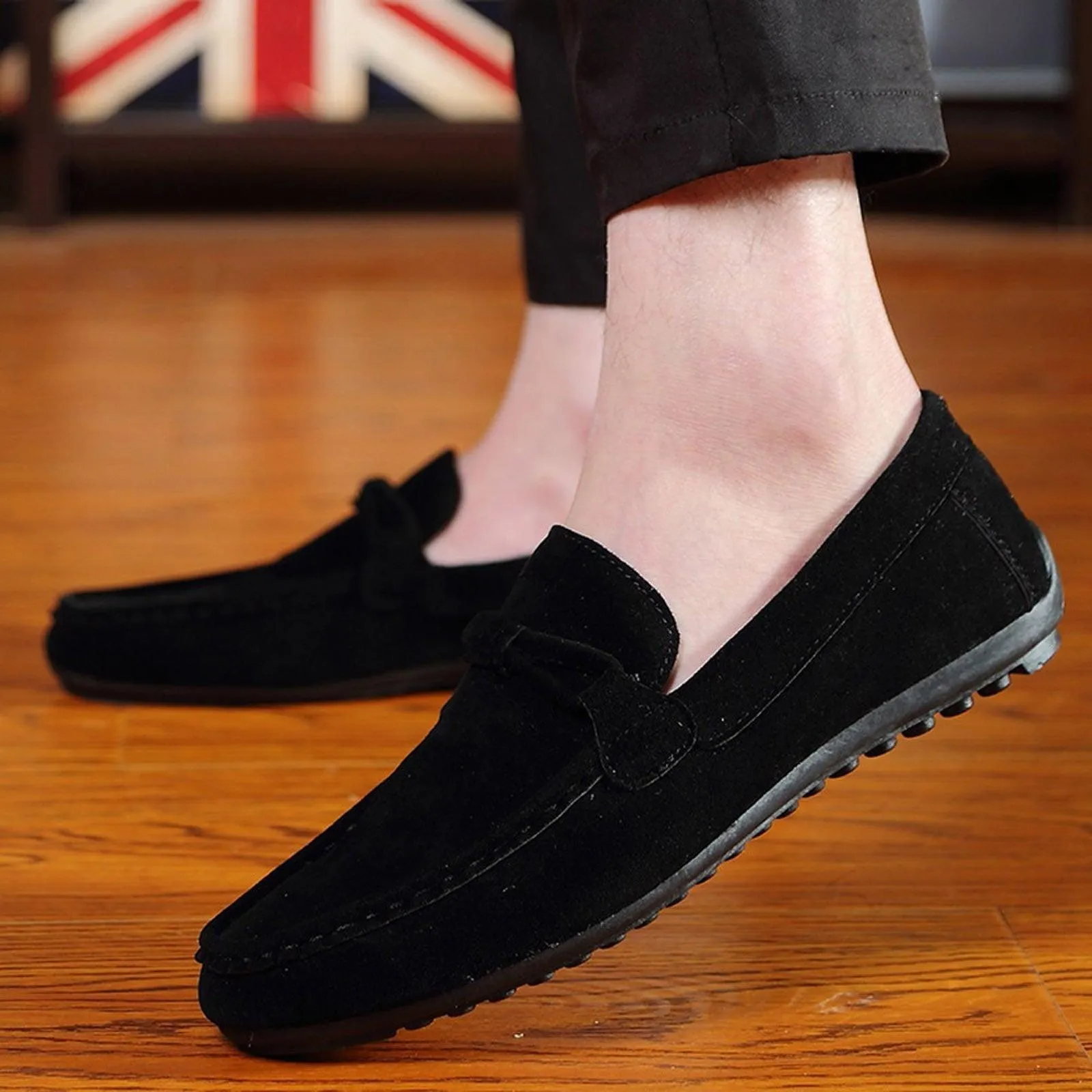 Men's Suede Loafers