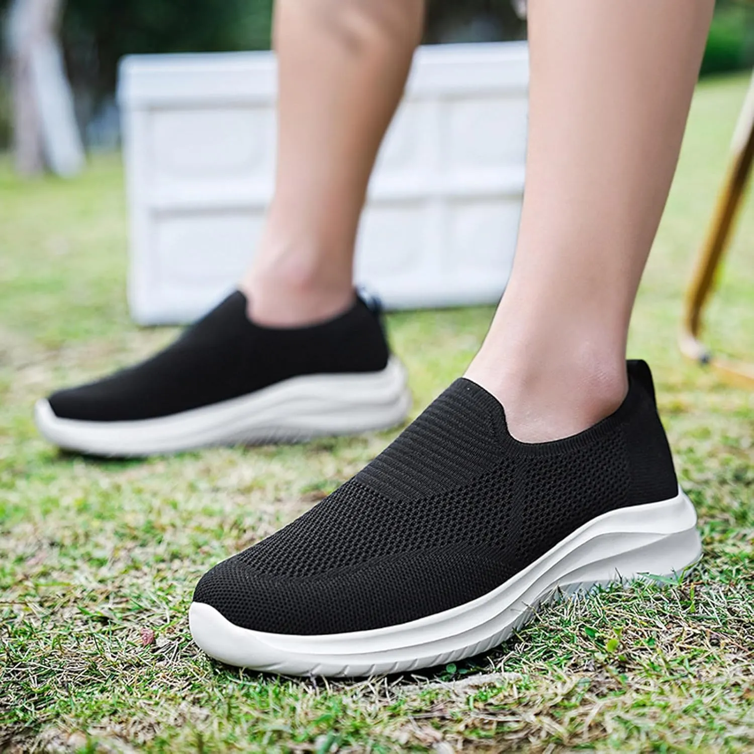 Mens Tennis Shoes Mens Walking Shoes Shoe for Men Slip on Shoe for Men Athletic Gym Breathable Sneaker