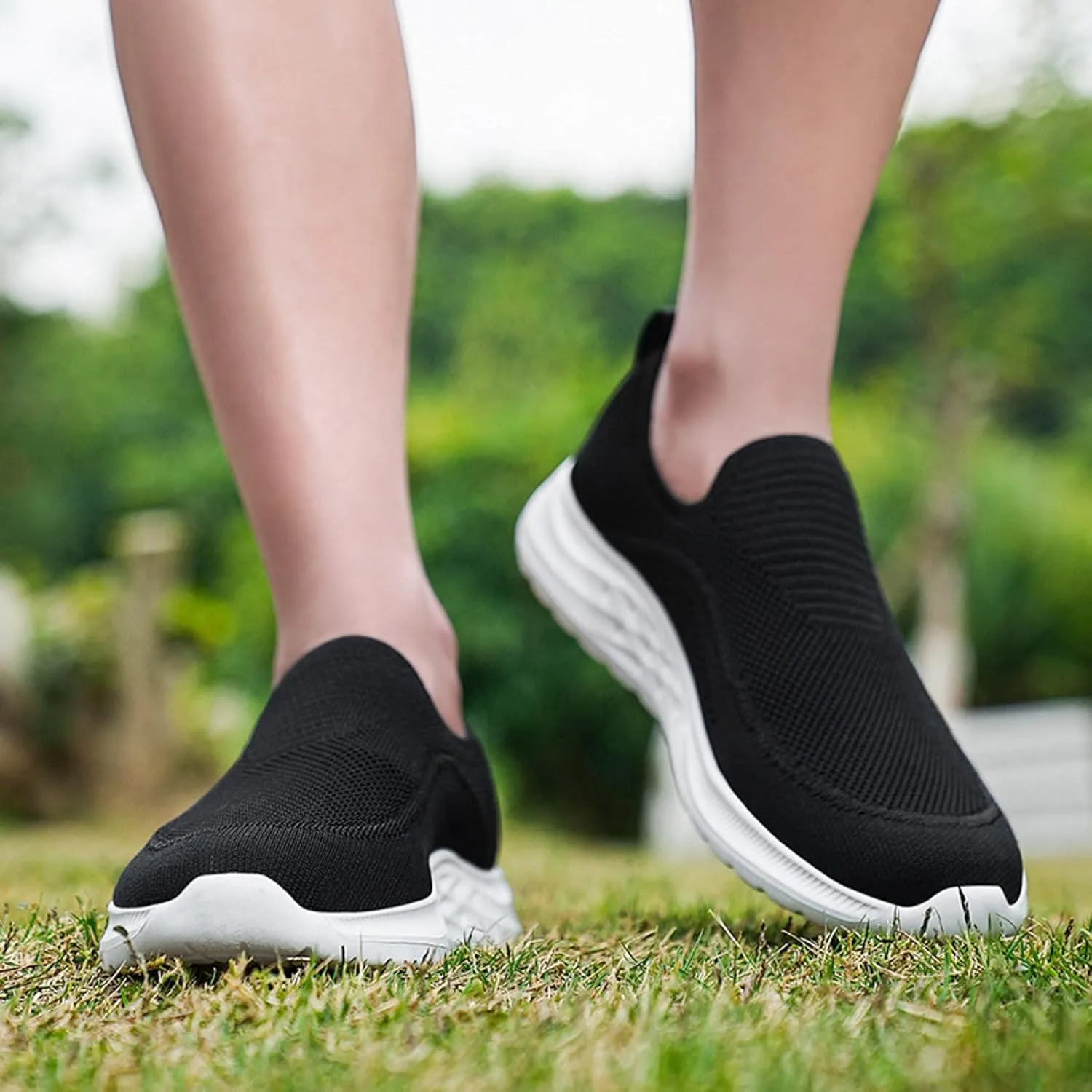 Mens Walking Shoes Mens Slip on Shoes Tennis Shoe for Men Shoe for Men Comfortable Breathable Sneaker