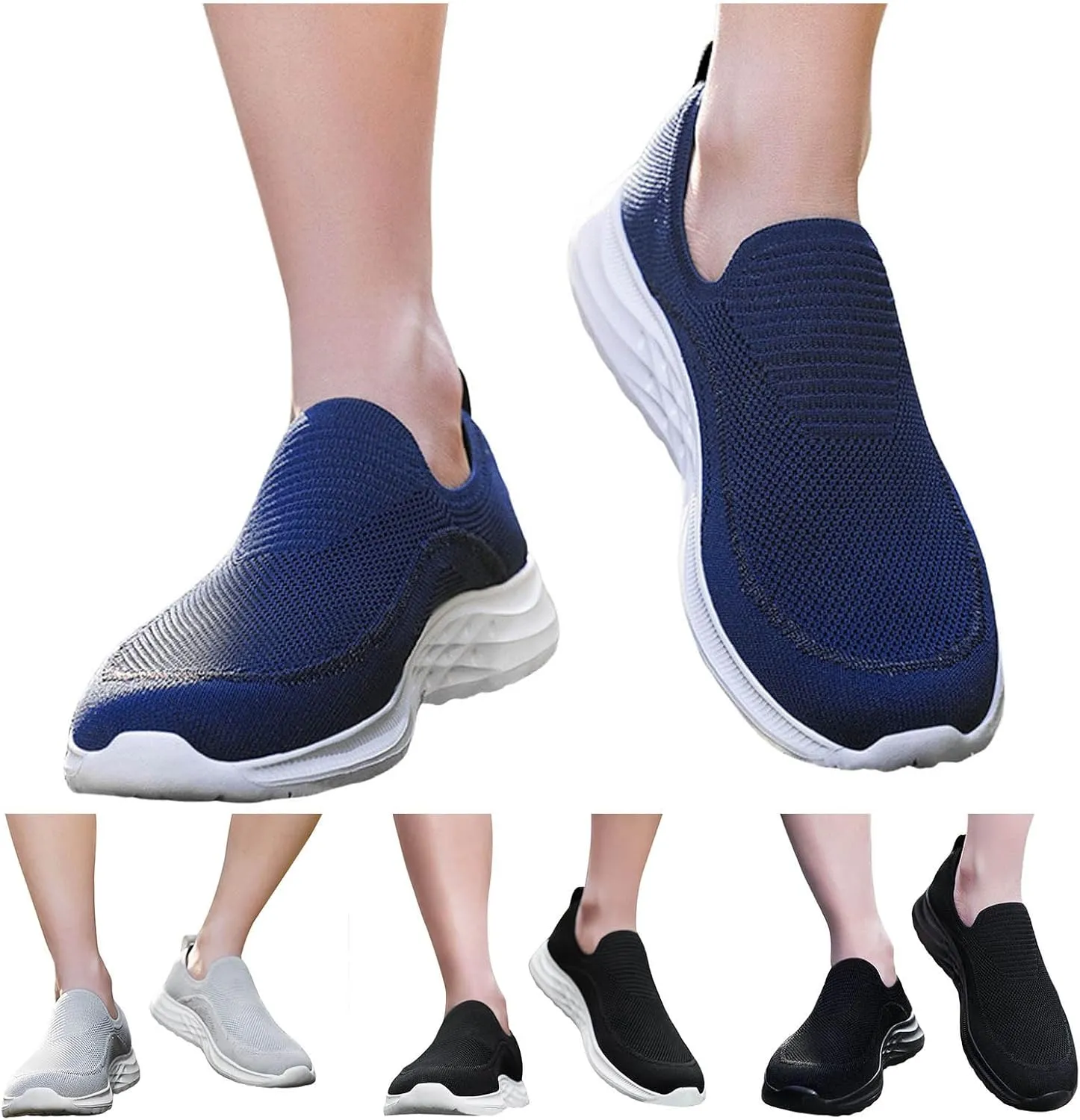 Mens Walking Shoes Mens Slip on Shoes Tennis Shoe for Men Shoe for Men Comfortable Breathable Sneaker