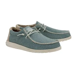 Men's Wally Braided Aqua HEYDUDE