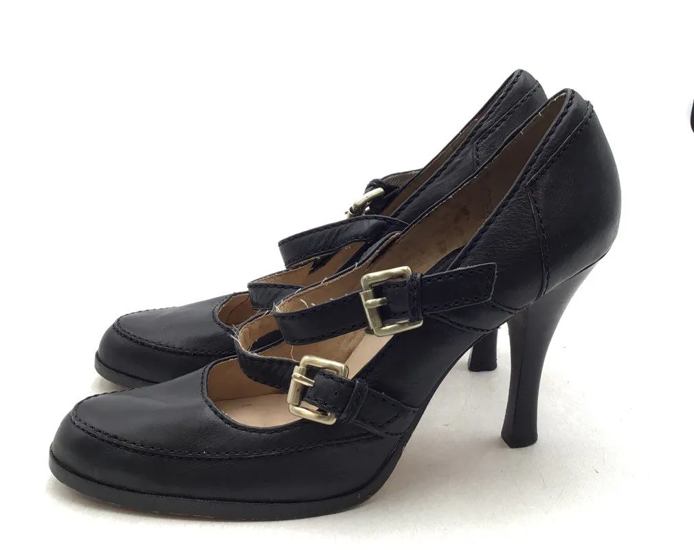 Michael Kors Women's Black Almond Toe Stiletto Platform Heels - Size 9M
