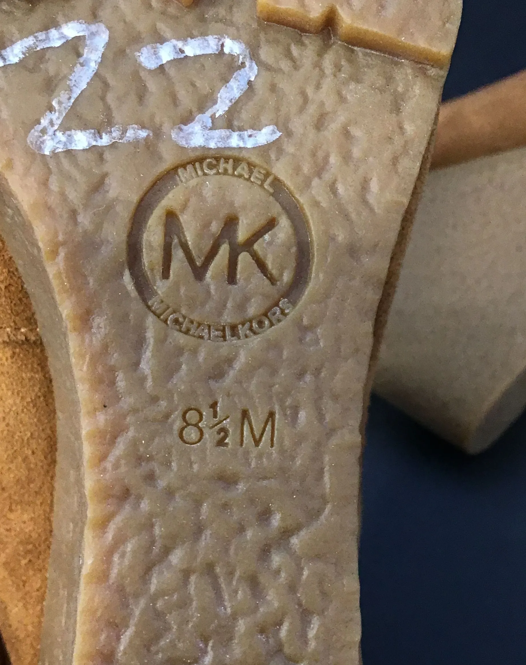 Michael Kors Women's Brown Moc Toe Slip-On Wedge Pump Heels - Size 8.5 M