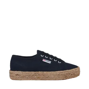Superga scarpa sneakers da donna in tela con 2730 S00CF20 933 blu Tear Resistant Upper