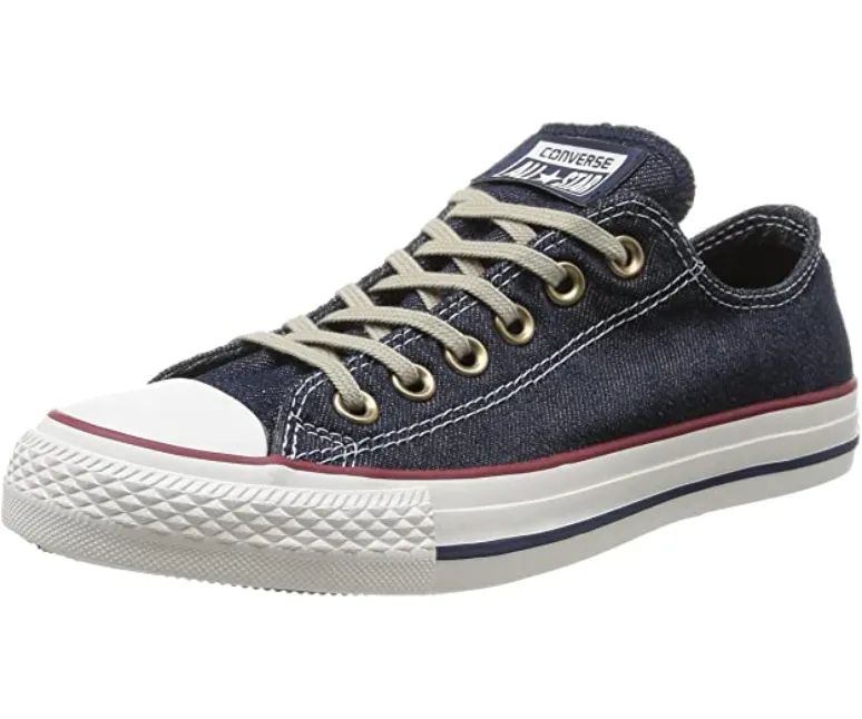 Quick Response Dynamic Arch Frame Converse scarpa sneakers da uomo in denim Ct OX 148497C blu scuro