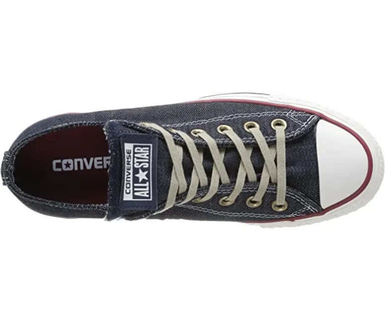 running with a foam midsole Aerodynamic Converse scarpa sneakers da uomo in denim Ct OX 148497C blu scuro