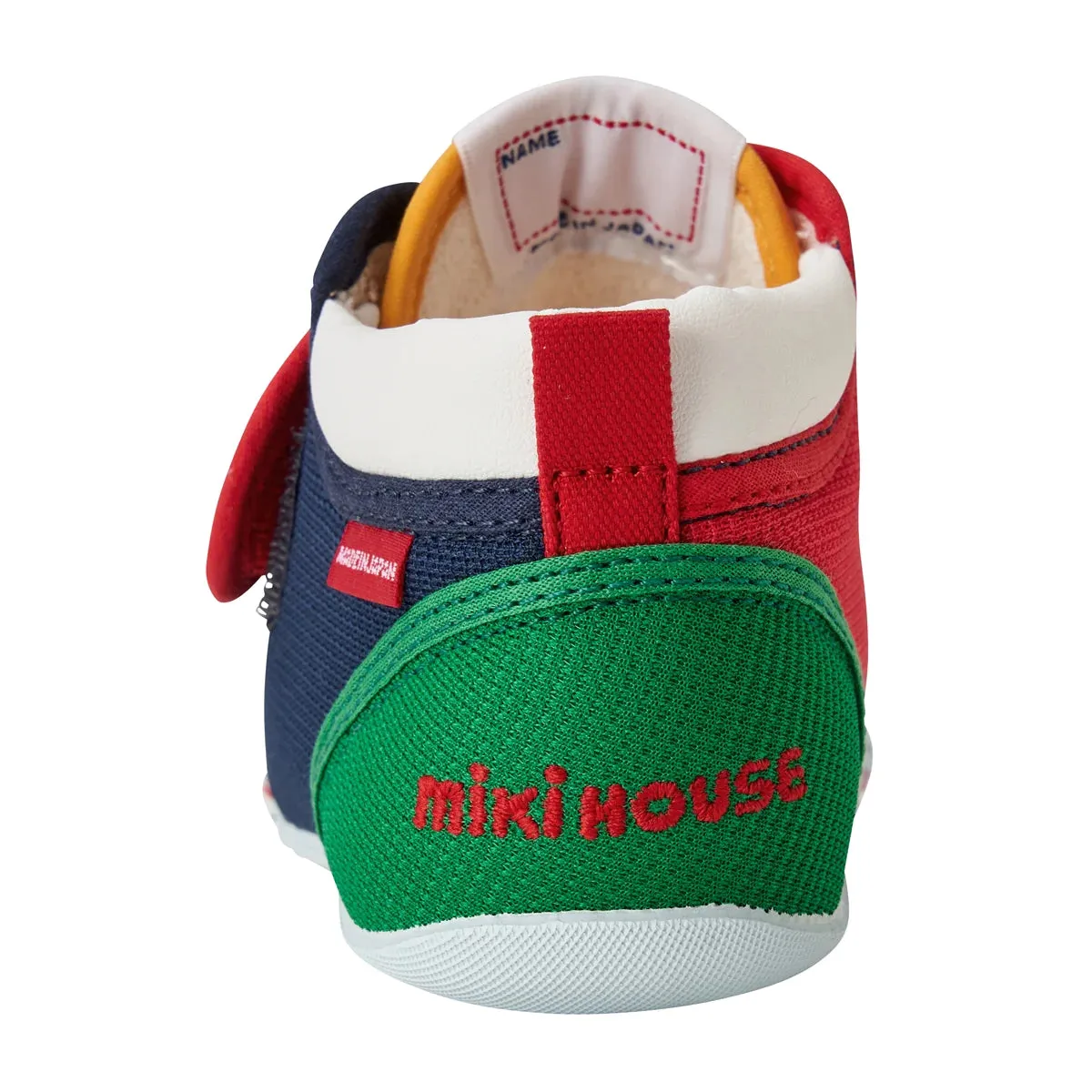 Miki House Kids My First Walker Shoes - Colorblock