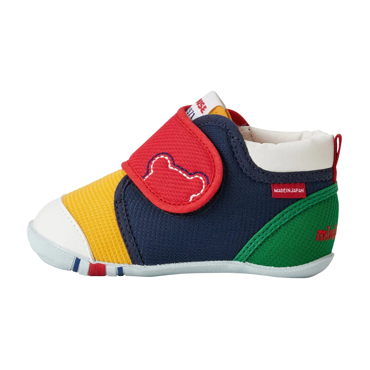 Miki House Kids My First Walker Shoes - Colorblock