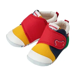 Miki House Kids My First Walker Shoes - Colorblock