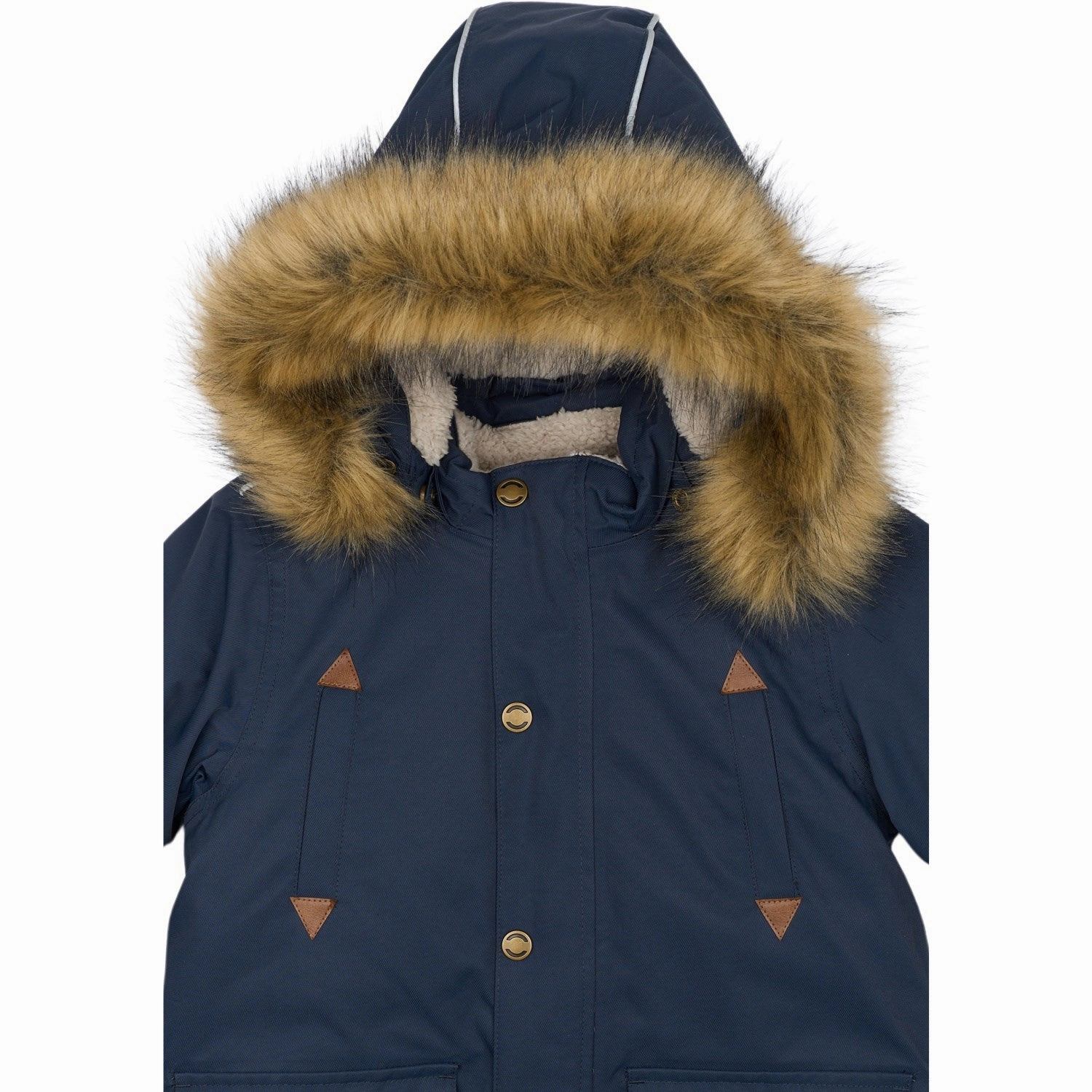 AirflowVents Mikk-Line Blue Nights Twill Nylon Parca