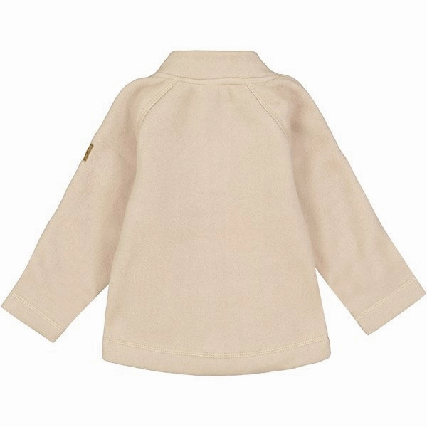 Sun Protective Fabric Ergonomic Mobility Cut Mikk-Line Cotton Fleece Jacket Warm Taupe