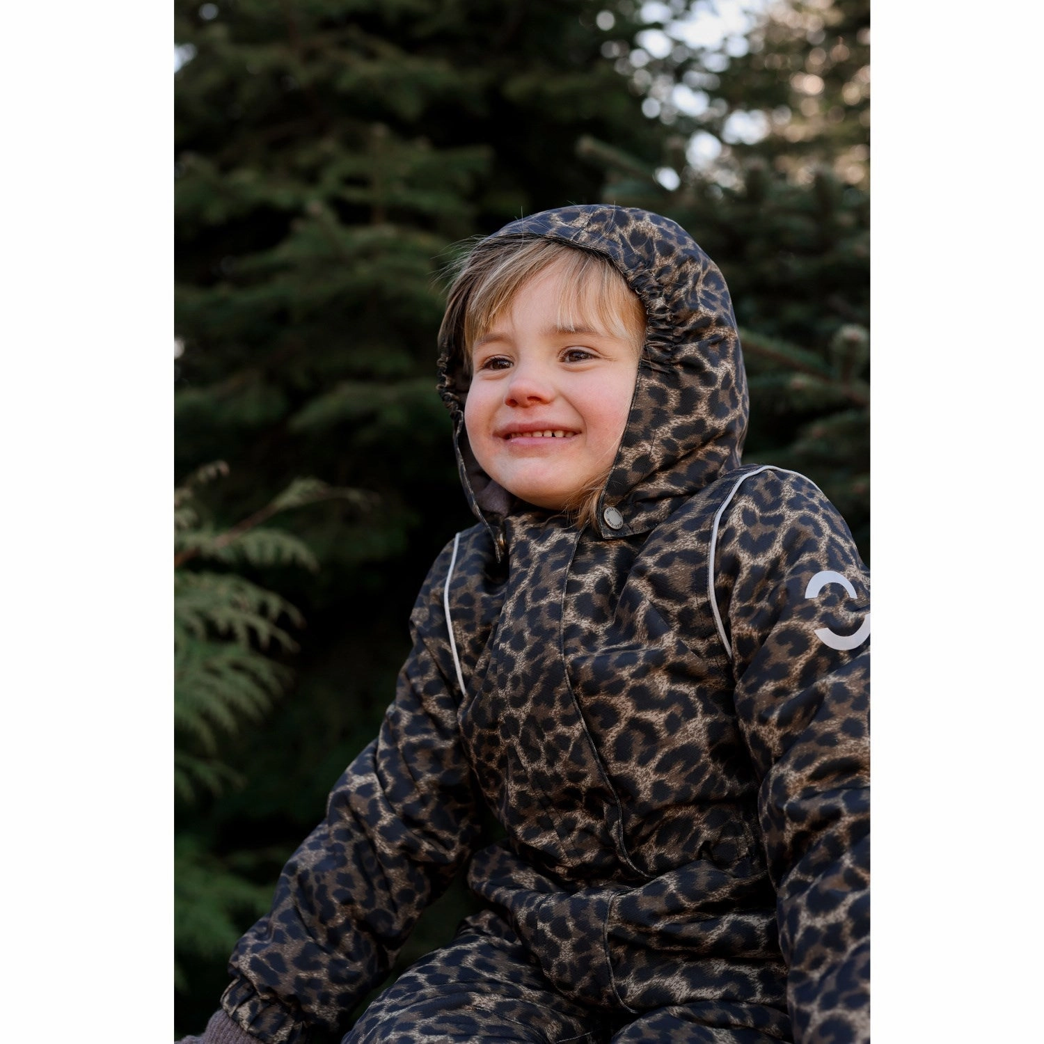 Windproof Thermal Shell Mikk-Line Leo Winter Jacket Waist AOP