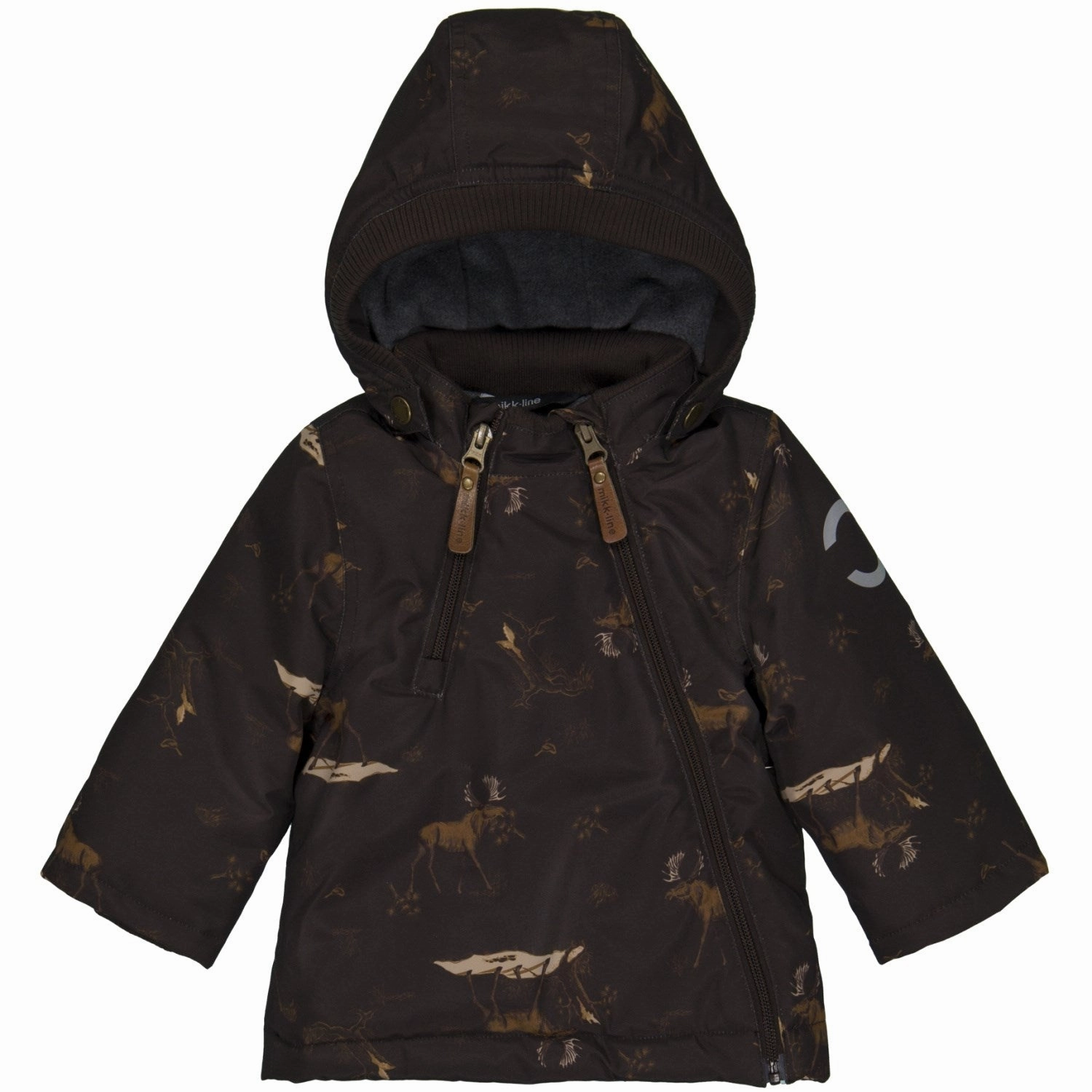 Mikk-Line Mol?? Polyester Jacket Aop Light Look