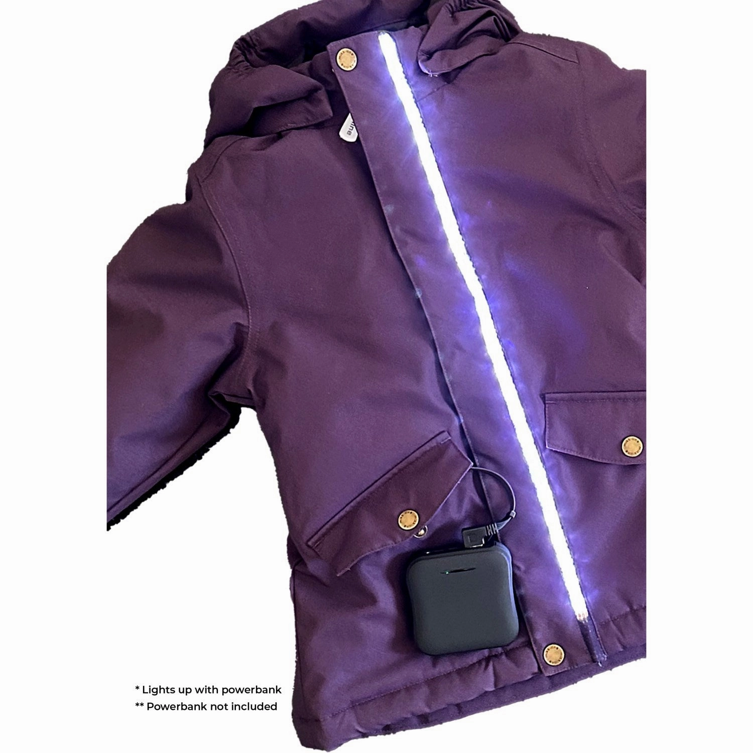 Vegan Fabric Anytime Outer Fit Mikk-Line Nightshade Light Jacket Shaped