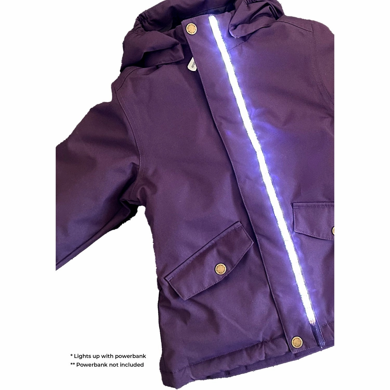 Versatile Styling Quick Dry Material Mikk-Line Nightshade Light Jacket Shaped