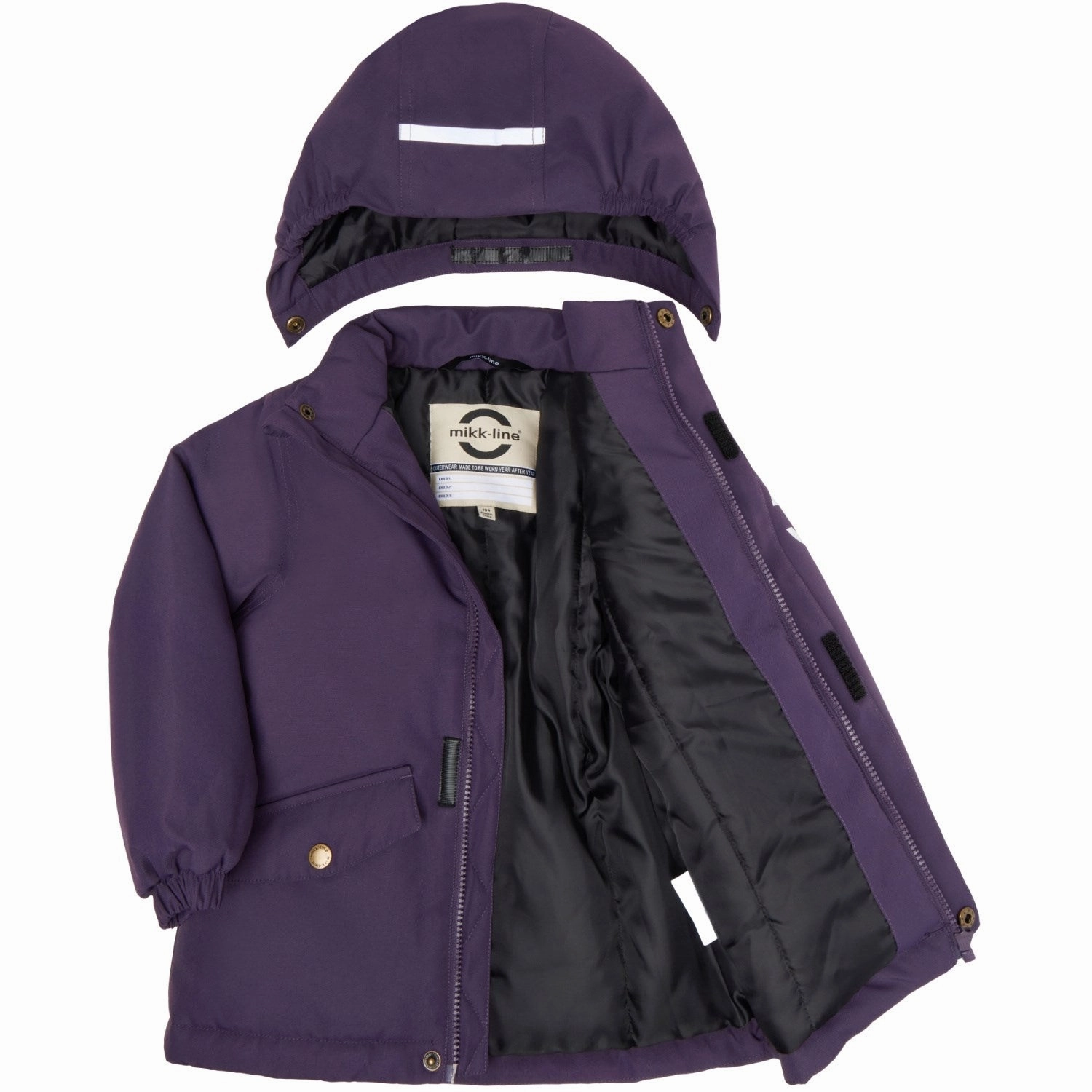 Cold Weather Gear Mikk-Line Nightshade Light Jacket Shaped